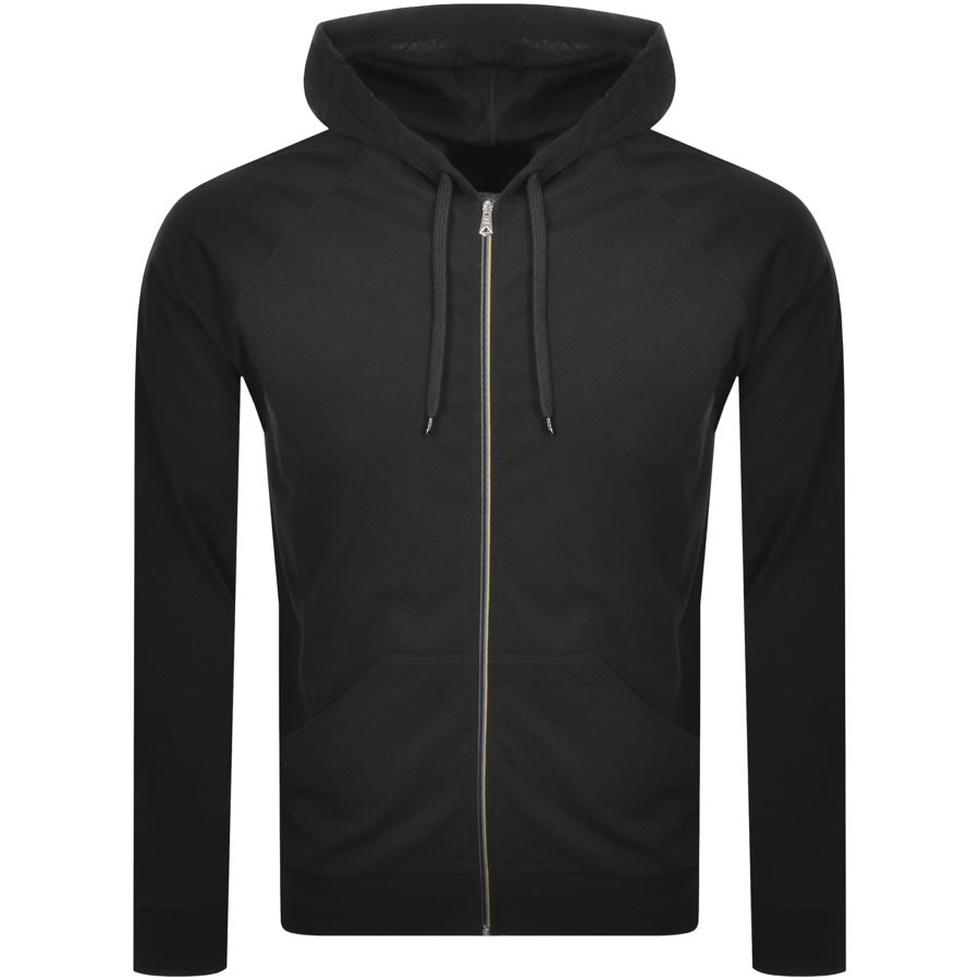 Alternative Image for ProductPS By Paul Smith Regular Full Zip Hoodie Black1